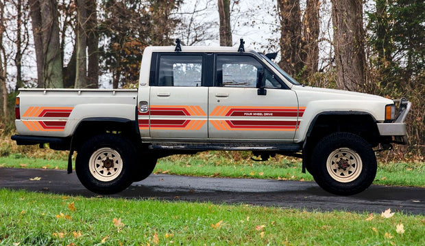 Weipa Body Stripe Kit for Toyota Hilux (1983-1988) - By Touge Nation