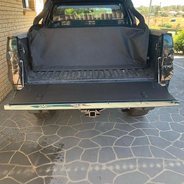 Tailgate Storage Mod for Toyota Hilux - By Huracan Fabrication