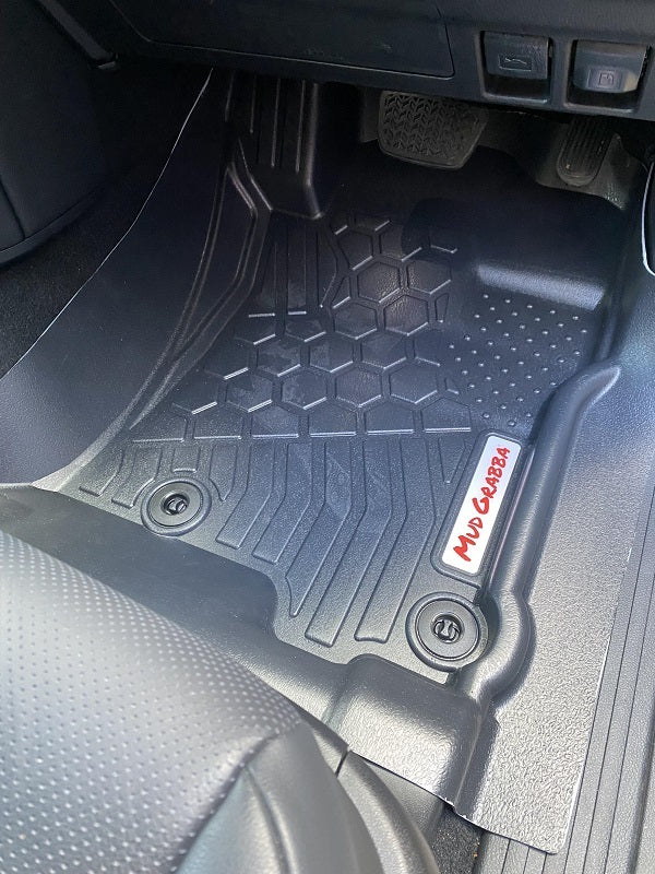 Mudgrabba 4WD Floor Mats to suit Toyota Hilux (2015+) - By No Bull Accessories