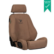 Seat Covers for Toyota HiLux (Workmate, Dual Cab, 07/15+)- By Black Duck® SeatCovers