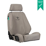 Seat Covers for Toyota HiLux (Workmate, Dual Cab, 07/15+)- By Black Duck® SeatCovers