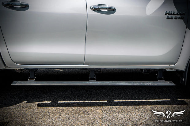 ENQUIRY ONLY: Electric Side Steps for Toyota HiLux (N80) - By Vikor Industries